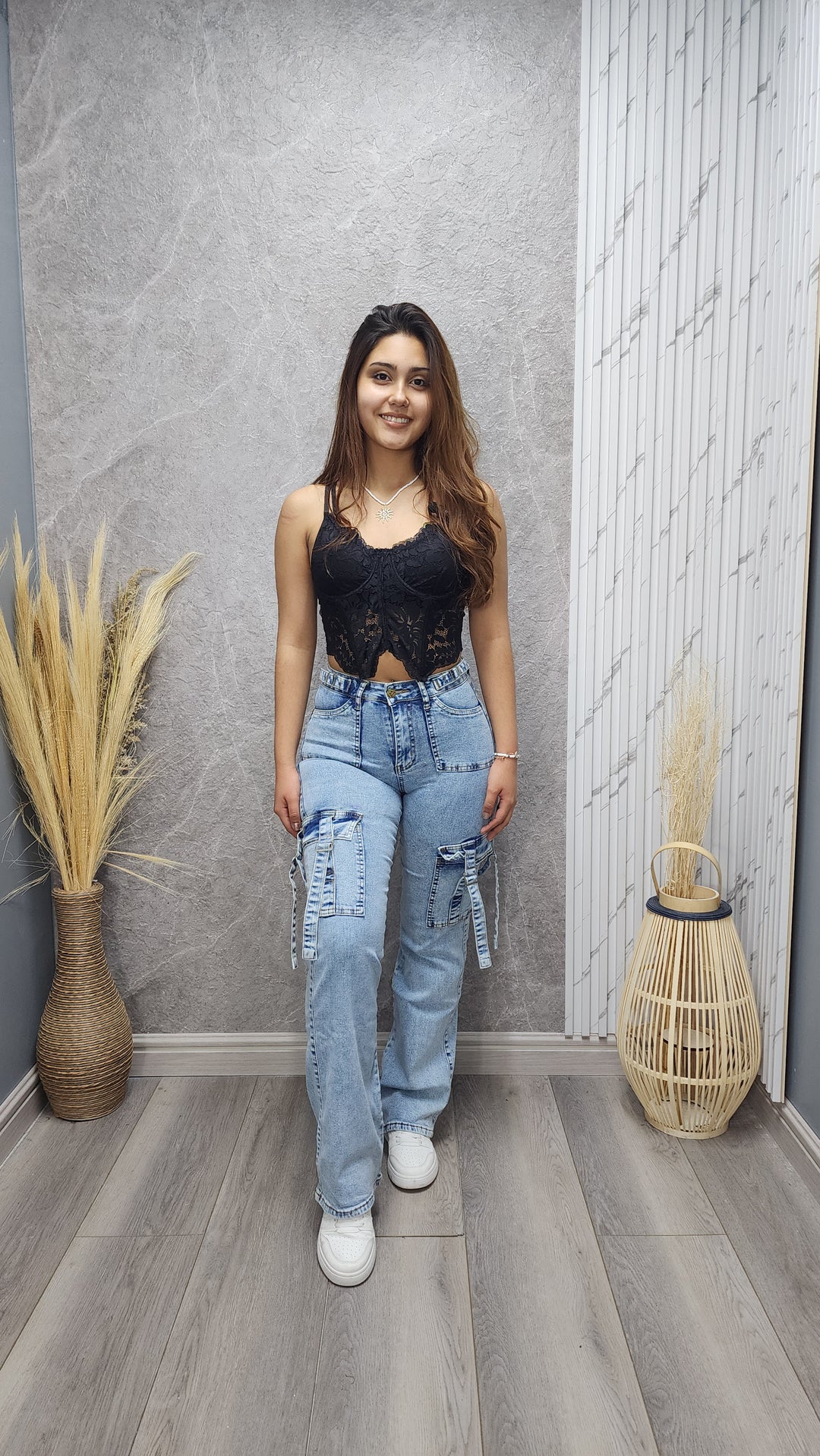 Jeans cargo Bianca 503-1 - 36 - ibstore