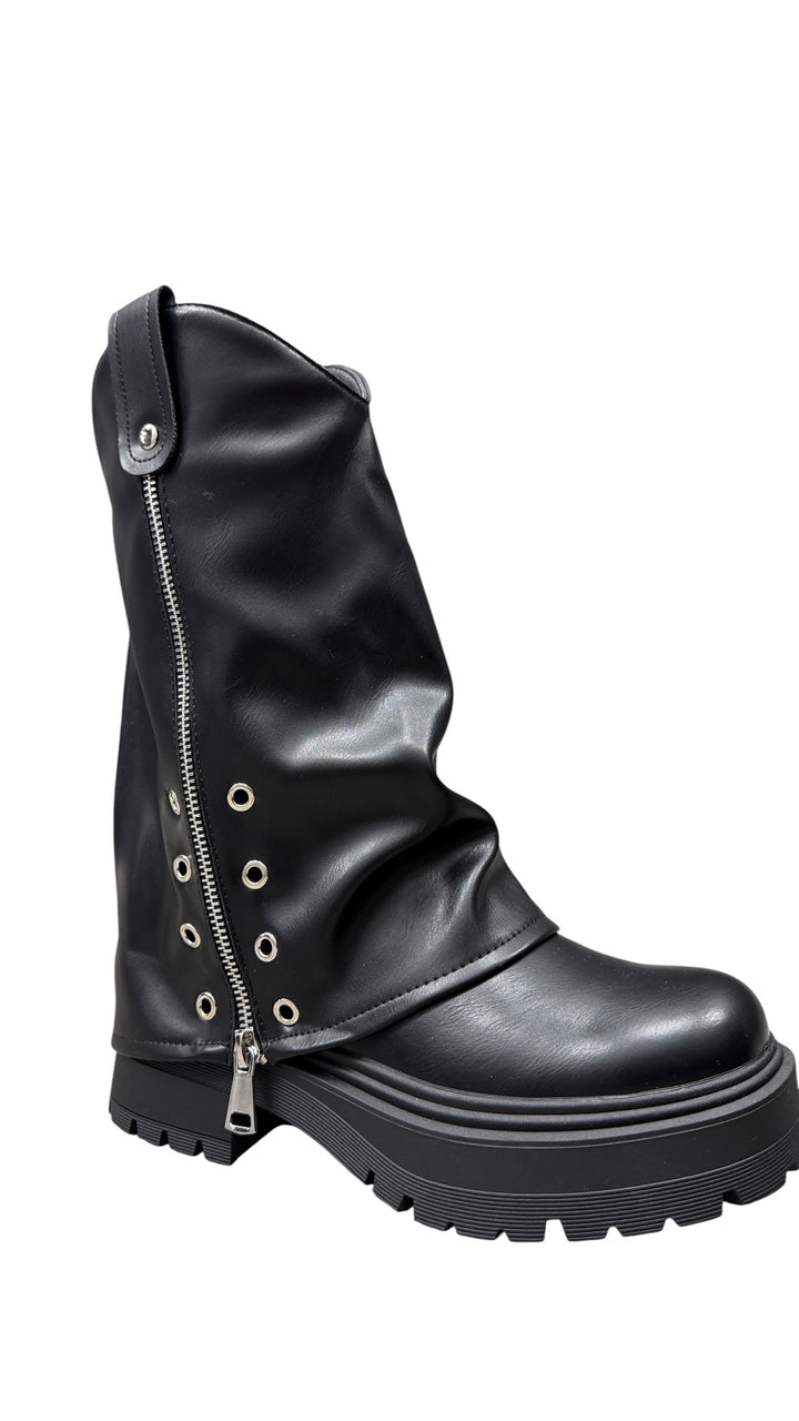 Bota Black Cierre (2685)