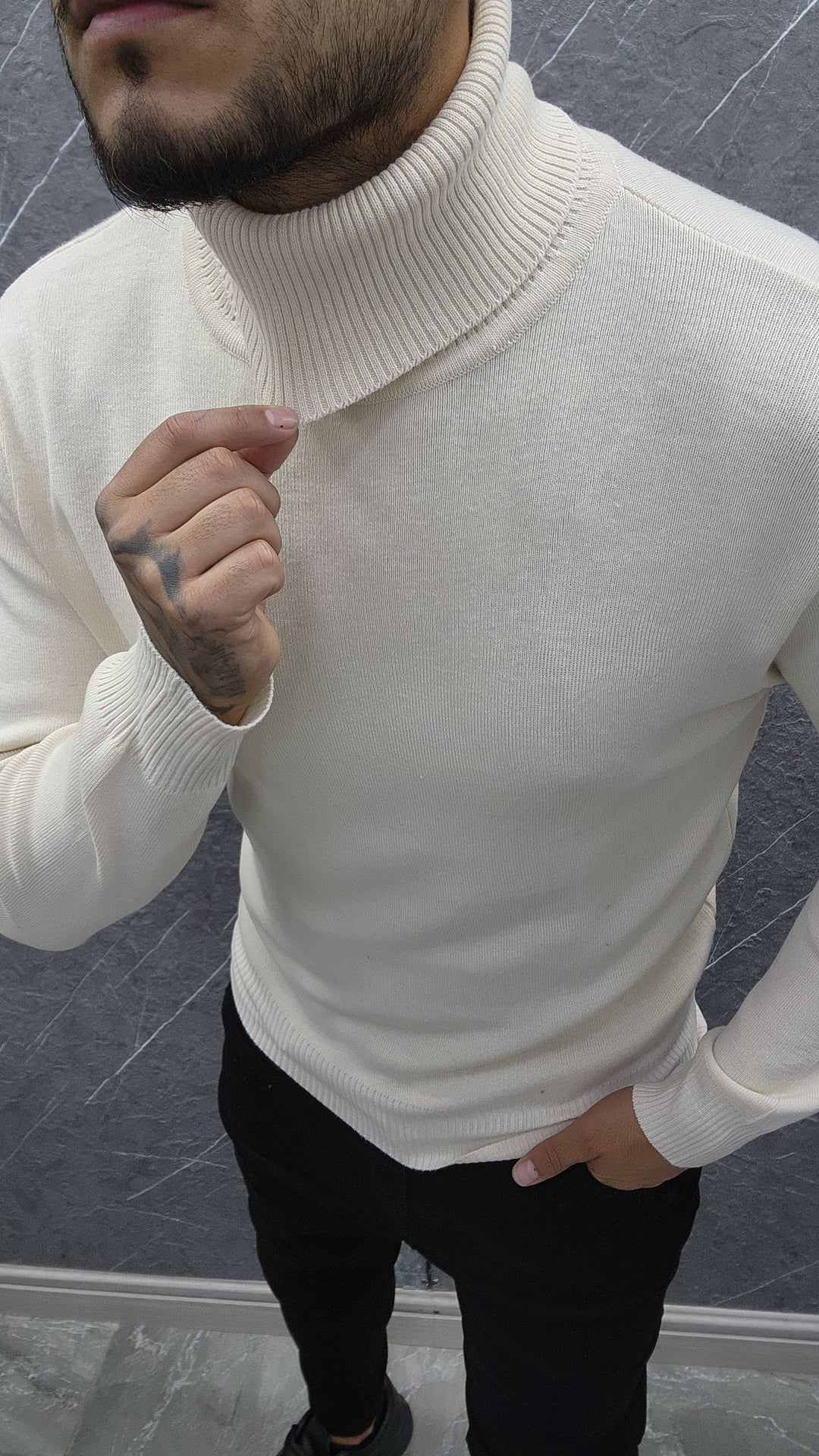 Sweater 198 Crema