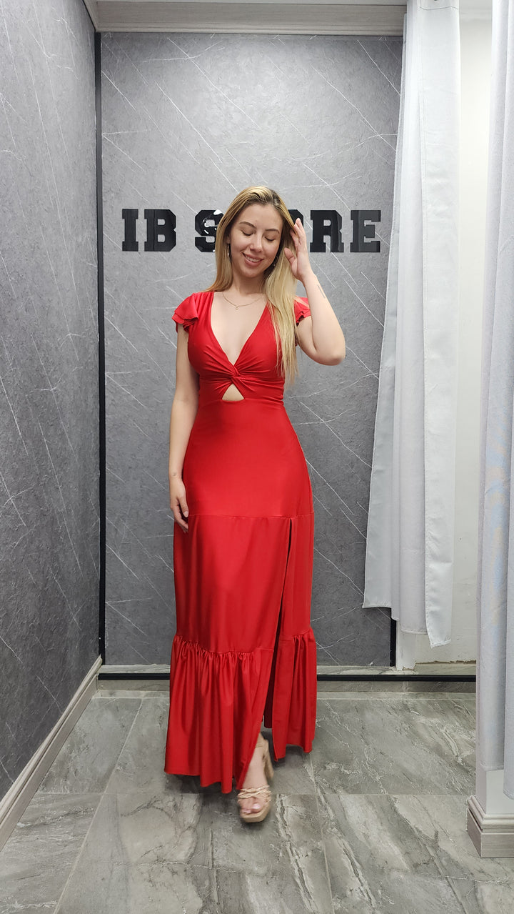 Vestido Isidora rojo