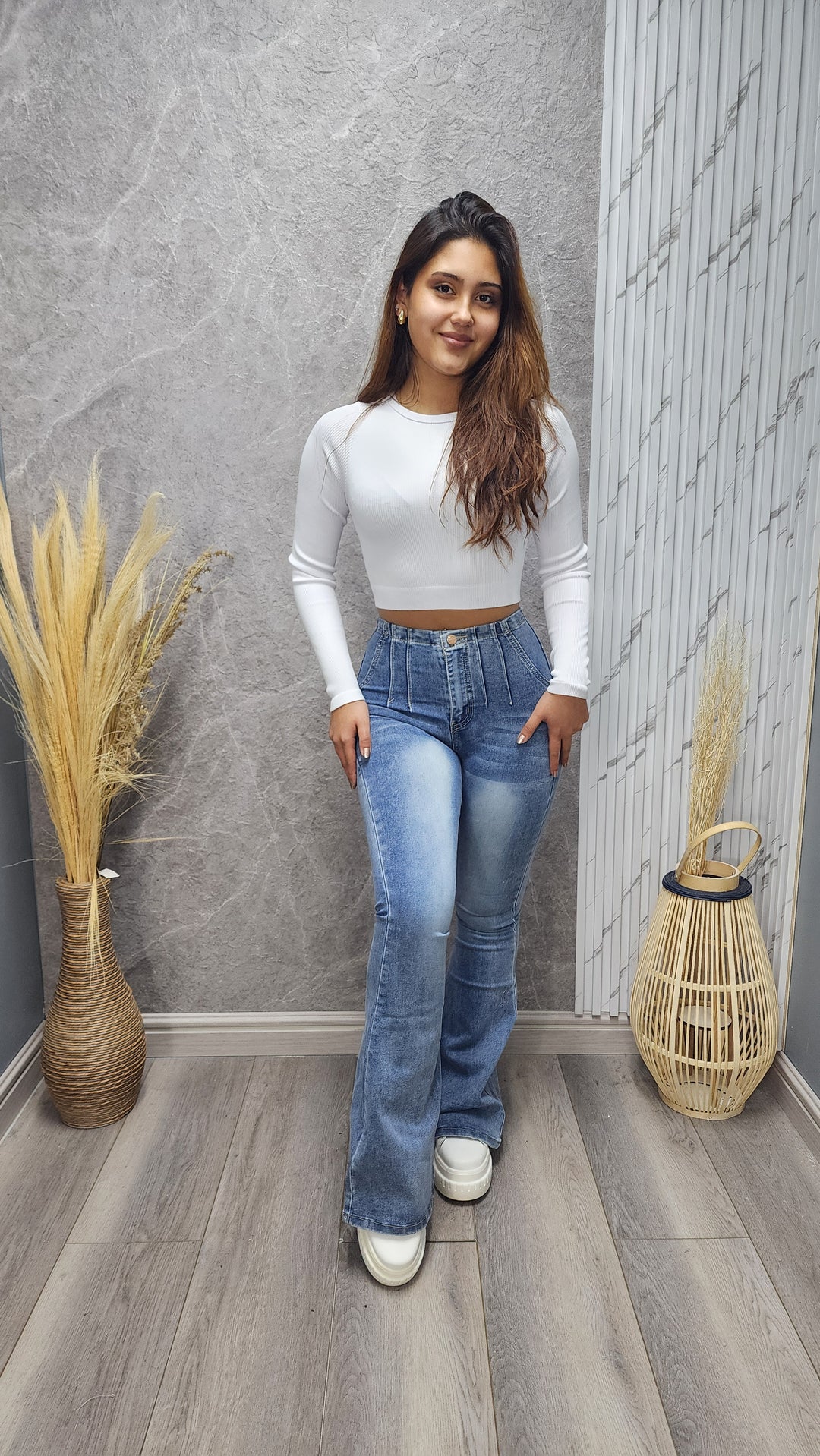 Jeans Flare Anahí (180) - 34 - ibstore