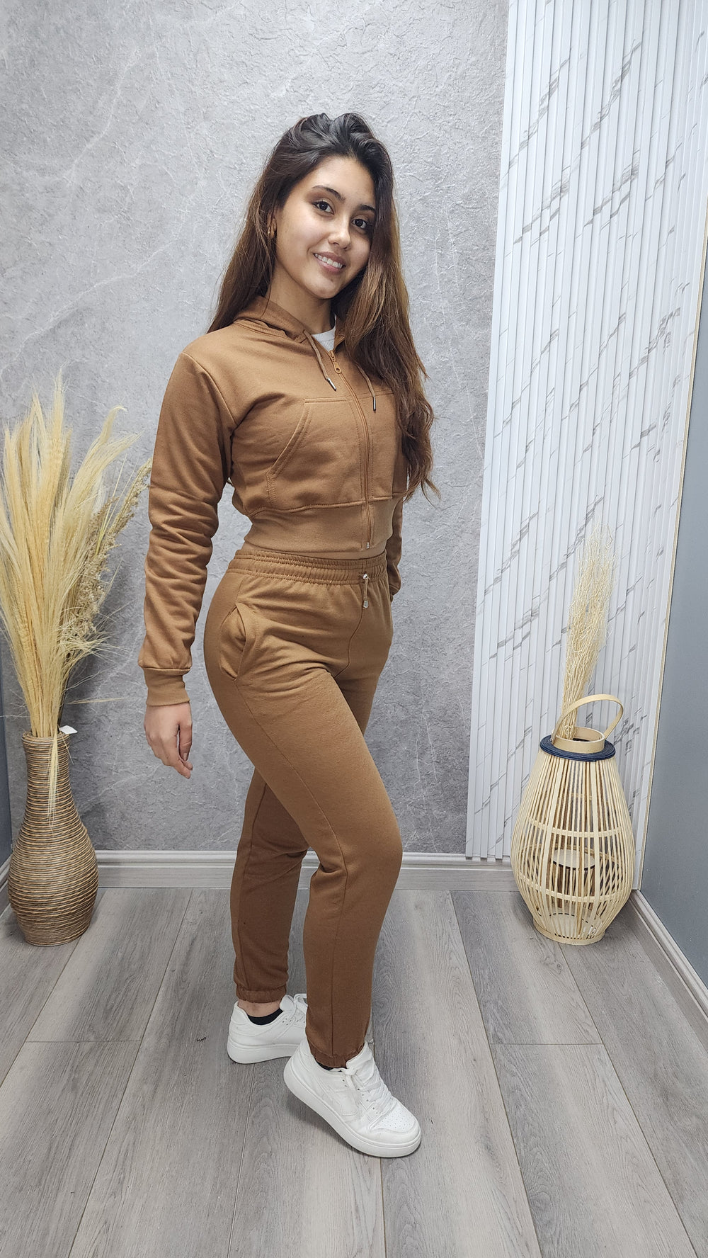 Conjunto Olivia cafe - M - ibstore