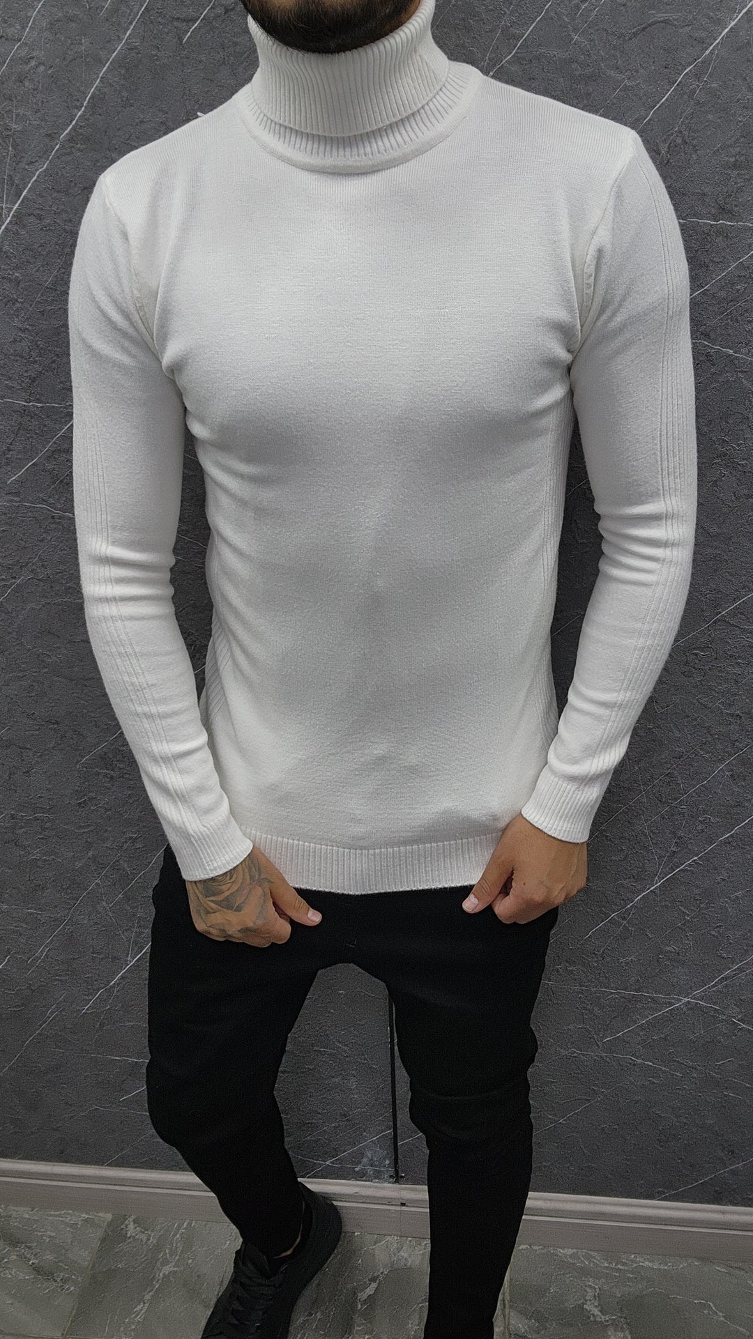 Sweater 006 Blanco