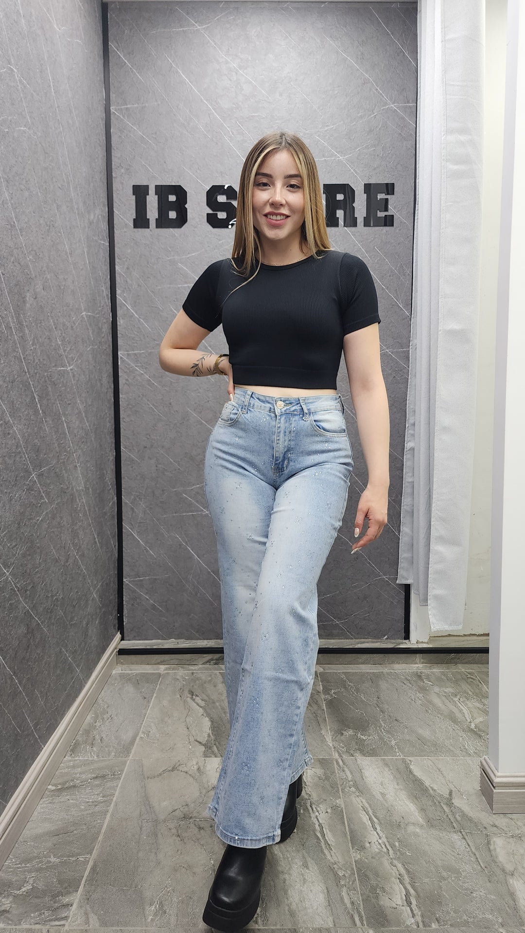 Jeans brillante GlamFit