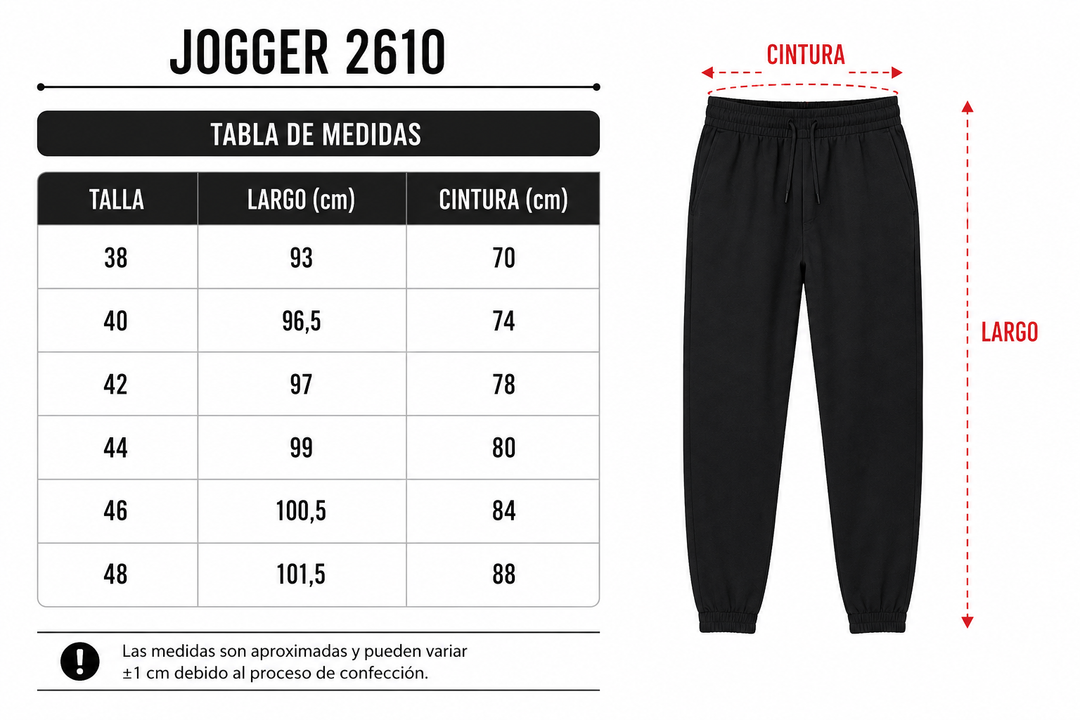 Jogger 2610 Gris