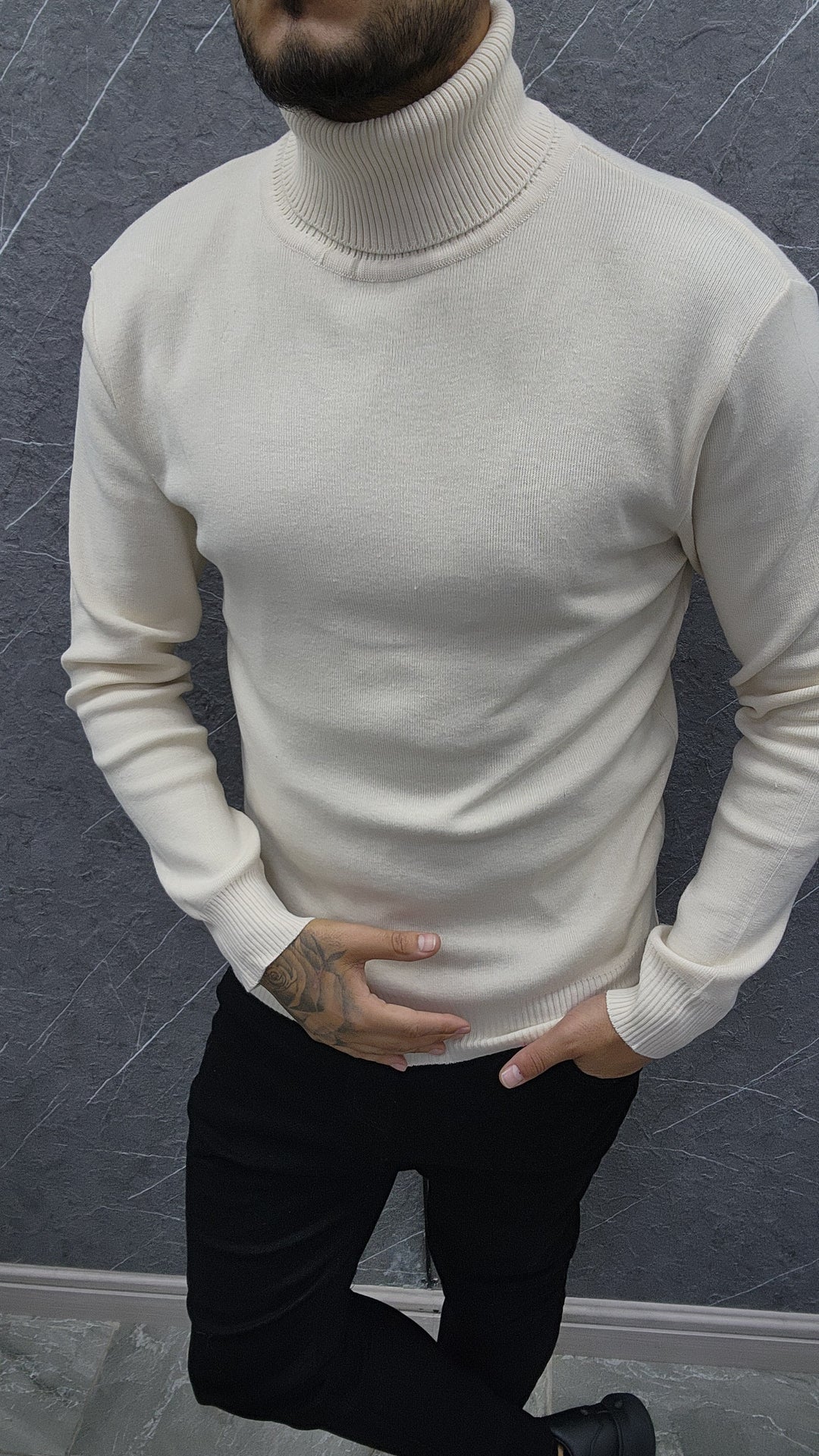 Sweater 198 Crema