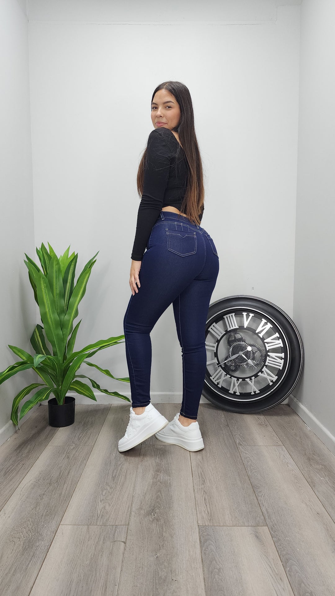Skinny Kaira Trenzado - 34 - ibstore