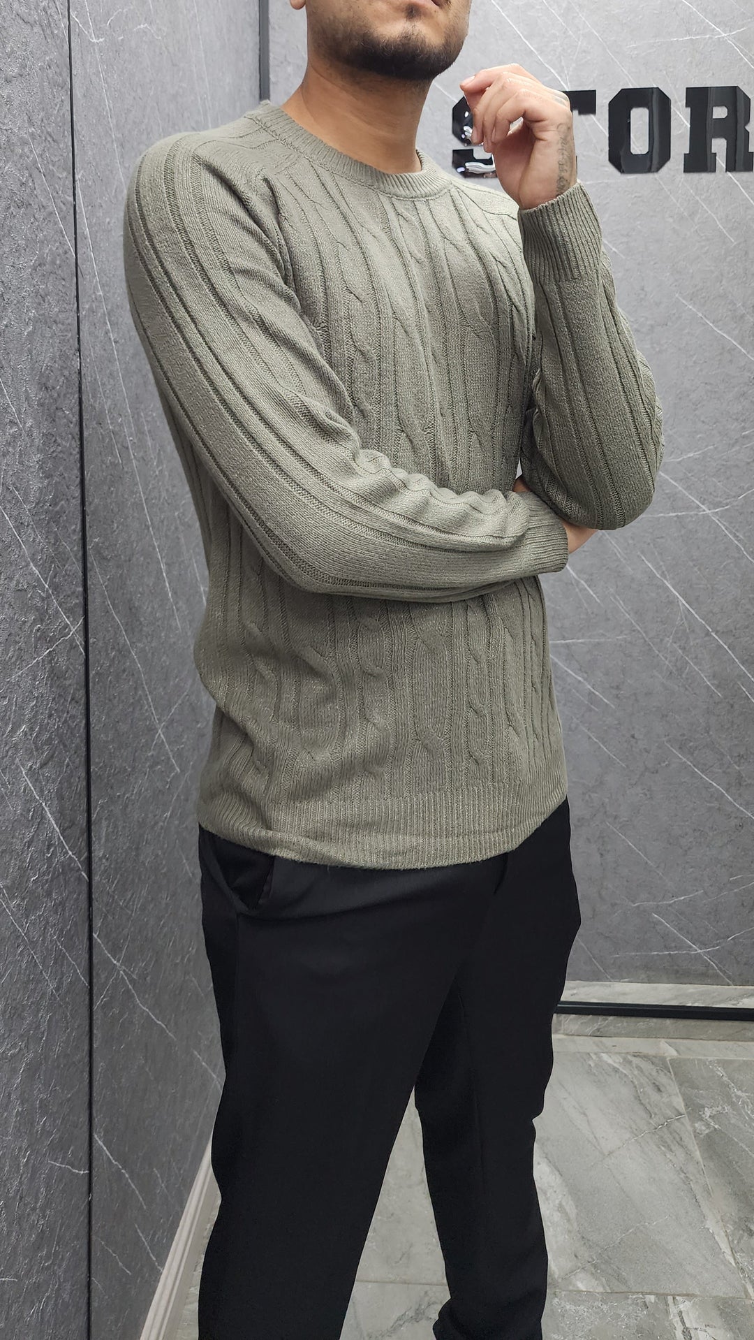 Sweater Antonio Verde Musgo (261)