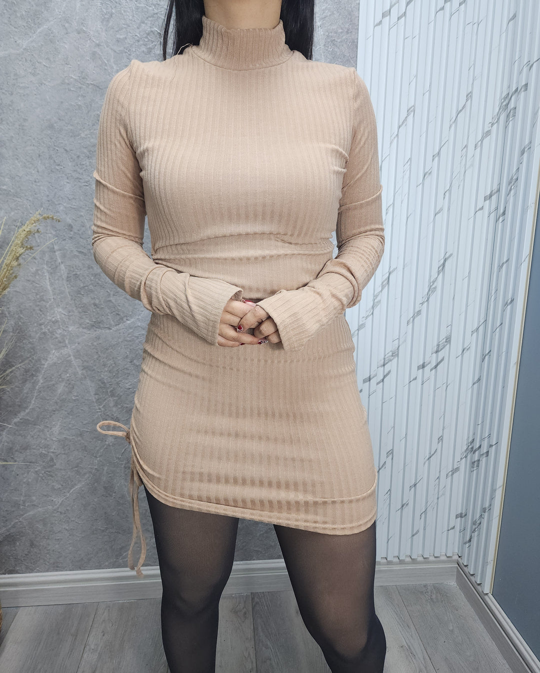 Vestido Liss Cafe - L - ibstore