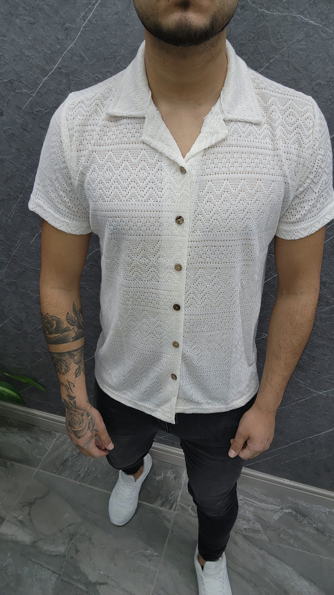 Camisa Beige 169