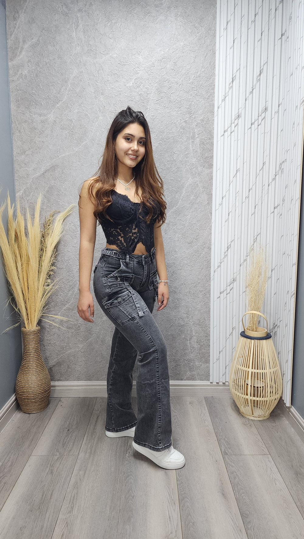 Jeans Cargo Atenea 501-1 - 36 - ibstore